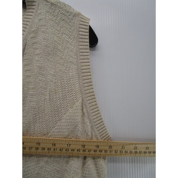 Banana Republic Sweater XS Small Open Vest Wrap Tunic Cardigan Knit - Picture 4 of 9